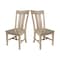 Whitewood Industries Set of Two Ava Dining Chairs, Honey CI97-13P - alternate 1