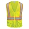 Reflective Apparel ANSI Type R Class 2 Seven Pocket Mesh Breakaway Vest 505ST-LM-LG - alternate 1