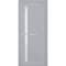 Sartodoors Interior Solid French Door Frosted Glass Grey 30x84 Solid Core Modern Interior VEREGIO7288ID-GRE-3084 - alternate 1