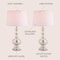 Jonathan Y Genie 28.5" Glass LED Table Lamp, Mercury Silver, 2PK JYL1061D-SET2 - alternate 6