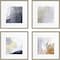 Homeroots Set Of Four Nightscape I Gold Framed Print Wall Art, 4PK 474037 - alternate 1