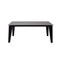 Homeroots 71" Gray And Black Ceramic And Solid Wood Drop Leaf Dining Table 488515 - alternate 3
