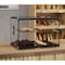 Koolmore 22 in. Tiered Pastry Display Case With Shelf and Sliding Door ETL Certified, 2.2 cu. ft. Capacity KM-DC-2CSBK - alternate 4