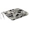 Jordan Mfg Black/White Floral Polyester Seat Pad 17 in. H X 2 in. W X 15.5 in. L 601-6770Q - alternate 1