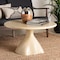 Bali & Pari Aponi Marble Resin Coffee Table 264-14449-ZORO - alternate 5