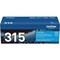 Royal Toner Refurbished Compatible Toner For TN315, C Cyan, 3.5K Pages TN315C - alternate 1