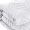 Homeroots White Queen Polyester 180 Thread Count Washable Duvet Cover Set 529062 - alternate 5