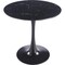 Leisuremod Bristol Round MDF Dining Table - Pedestal Base Kitchen Table, Modern Style BTBL-B40BLMT - alternate 1