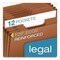Pendaflex Heavy-Duty Expanding File, 12 Sections, 1/3-Cut Tabs, Legal Size, Redrope R219MHD - alternate 3