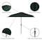Pure Garden 9ft Half Umbrella, Hunter Green 50-LG1036 - alternate 4