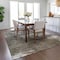 Homeroots 10' X 14' Taupe Beige And Ivory Abstract Washable Indoor Outdoor Area Rug 577762 - alternate 5