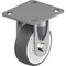 Blickle Rigid Plate Caster, PU, 4", 660 lb. BKSX-POTH 100KAD-14 - alternate 1