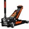 Av Steel Low Profile Floor Jack 2 Ton (4,000 lbs), Dual Piston Pump, Lift Range 3-3/8 in to 16-7/8 in AV-202F - alternate 1