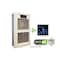 King Electric LPW ECO2S LG WALL HEATER, 208V 4500W, WITH ECO PRO 7-DAY PROGRAMMABLE CONTROLLER, ALMONDINE LPW2045-ECO2S-PRO-AD - alternate 1