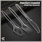 Bakkenmaster Disposable Cutlery Set Forks, Knives and Spoons, Heavy-Duty BPA-Free Plastic, Reusable, 100PK BK-100CM - alternate 5