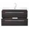 Cutler Silhouette Collection 36 in Wall Mount Bathroom Vanity - 2 Drawers With Top, Zambukka FV-ZAMBUKKA36 - alternate 5