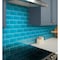 Apollo Tile Sapphire Blue 3 in x 6 in Glass Matte Wall Subway 5 sqft/case, 40PK APLA88042M 3X6A - alternate 6