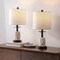 Jonathan Y Amner 20.5" Glass Modern Contemporary Fillable Glass LED Table Lamp, Oil Rubbed Bronze, 2PK JYL8508A-SET2 - alternate 7