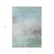 Homeroots 10' X 14' Blue And Mint Green Abstract Washable Indoor Outdoor Area Rug 611287 - alternate 6