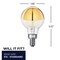 Bulbrite 25 - Watt Equivalent G16 Dimmable Medium Screw LED Light Bulb Warm White Light 2700K , 4PK 862839 - alternate 4