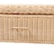 Bali & Pari Lanica Braided Natural Rattan Console Table 259-14511-ZORO - alternate 7