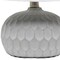Homeroots 19" Gray Concrete Round Table Lamp With White Drum Shade 643365 - alternate 3