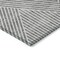 Homeroots 5' X 8' Gray And Ivory Geometric Washable Indoor Outdoor Area Rug 612131 - alternate 4