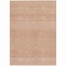 Homeroots 8' X 10' Salmon And Ivory Chevron Washable Indoor Outdoor Area Rug 612295 - alternate 4