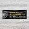 Signmission Wheel Alignment & Balancing, 24 Inch x 72 Inch, Vinyl Banner B-72-30940 - alternate 3