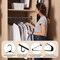 Simple Deluxe YSSOA Plastic Hangers, Clothes Hangers with Non-Slip Hooks, Black, 50PK HKHANGPLASTC50BLK - alternate 4