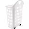 United Solutions 2 Bushel White Rolling Hamper LN0435 - alternate 1