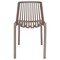 Leisuremod Acken Plastic Dining Side Chair, Taupe, 4PK ACK18TP4 - alternate 7