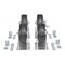 Vestil Glass-Filled Nylon Caster Kit 6 in x 2 in 8000 lb Capacity Black D-CK4-C23C - alternate 2