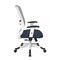Space Seating Pulsar White Frame Managers Chair, Diamond Blue Galaxy 317W-W1C1F2W-296 - alternate 3