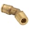 Mytee Products 45-DEGREE DOT Brass 3/8 inOD X 3/8 inNPT Male Non-Swivel Elbow Air Brake 5PK MP-ABF-45ELBOW3838 - alternate 7