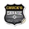 Signmission Chuck's Garage I Can Fix Everything But Stupid, 18 Inch X 18 Inch, Vinyl Decal SHI-D-18-490-CHUCK - alternate 1