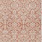 Homeroots 9' X 12' Coral And Ivory Damask Washable Indoor Outdoor Area Rug 595131 - alternate 5
