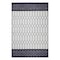 Homeroots 5' X 8' Gray Geometric Indoor Outdoor Area Rug 555588 - alternate 3