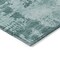 Homeroots 10' X 14' Teal Blue And Ivory Abstract Washable Indoor Outdoor Area Rug 602754 - alternate 4