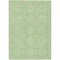 Homeroots 9' X 12' Mint Green And Ivory Geometric Washable Indoor Outdoor Area Rug 610833 - alternate 7