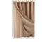 Homeroots Mocha Sheer and Grid Shower Curtain and Liner Set 399751 - alternate 3