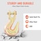 Vevor Binder Chain G80 Tow Chain with Hooks 4900lbs Load 5/16'' x 20', 2PK ZG5⁄16-02 - alternate 5