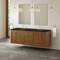 James Martin Vanities Laurent 72" Double Vanity, Honey Oak w/ 3 CM Phantome Eclos Top 545-V72-HNO-3PHT - alternate 7