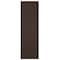 Ekena Millwork True Fit PVC Single Panel Herringbone Modern Style Fixed Mount Shutters, Raisin Brown, 18W x 44H, PR TFP001HB18X044TB - alternate 5