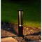 Gardenised 24-Inch Round LED Bollard Path Lights - Durable Decorative Aluminum Wired Landscape Lighting for QI004596-24 - alternate 4
