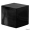 Uniquewise 16-Inch Black Fiberglass Pedestal Backdrop Stand - Stylish Flower or Cake Holder for QI003858BK-16 - alternate 1