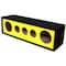 Deejay Led For 10-in Two Horn Three Tweeter Side Yellow Speaker Enclosure D10H2T3YELLOWSID - alternate 1