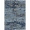 Homeroots 8' X 10' Blue And Navy Blue Abstract Washable Indoor Outdoor Area Rug 610429 - alternate 6