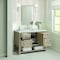 James Martin Vanities Breckenridge 48'' S Vanity, Whitewashed Oak w/ Ethereal Noctis Silestone Top w/ Wireless Charger 330-V48-WWO-FENC - alternate 8