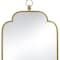 Homeroots 36" Gold Novelty Iron Framed Accent Mirror 485104 - alternate 4